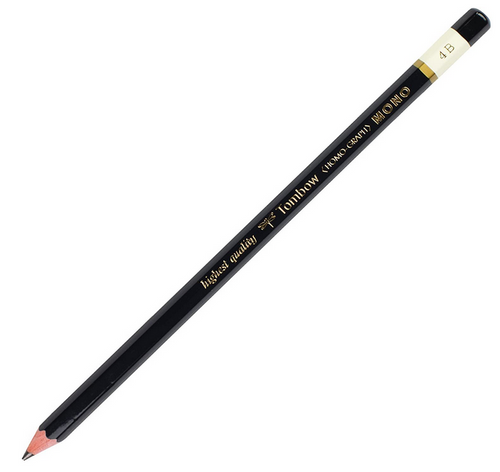 Tombow Mono Drawing Pencil,  Grade 4B Lead