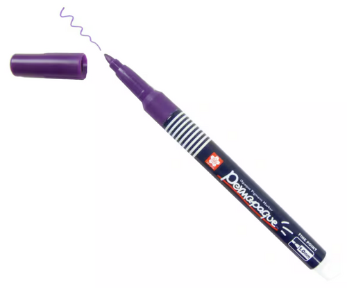 SAKXZPKSN24 - Permapaque Opaque Pigment Paint Marker, Fine Point (1.0mm), Purple
