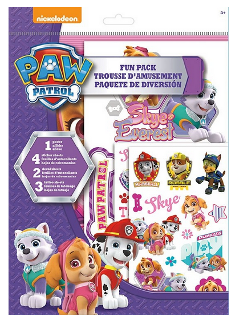 Paw Patrol Skye Fun Pack with Stickers and Pens