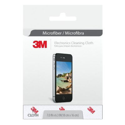 Electronics microfiber cleaning cloth, 7"x 6"