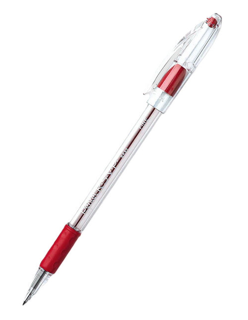 Pentel R.S.V.P. Ballpoint Pen, Fine Point (0.7mm), Red