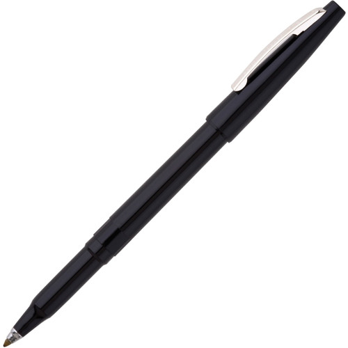 Pentel Rolling Writer Rollerball Pen, 0.8mm, Black