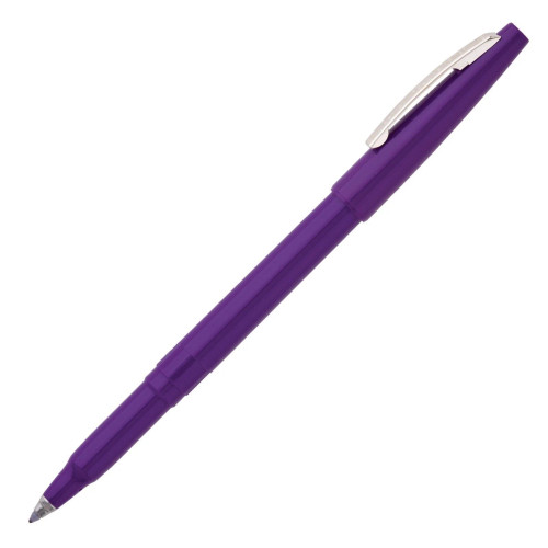 Pentel Rolling Writer Rollerball Pen, 0.8mm, Violet