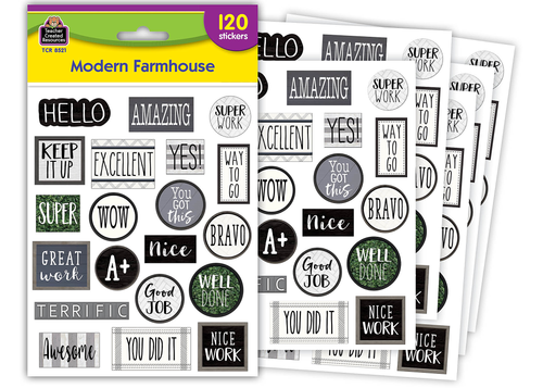 TCR8521 - Modern Farmhouse Stickers