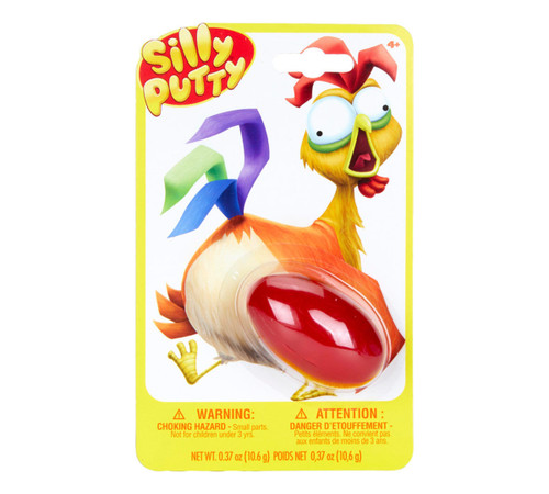 Silly Putty Egg, Assorted Colors Original