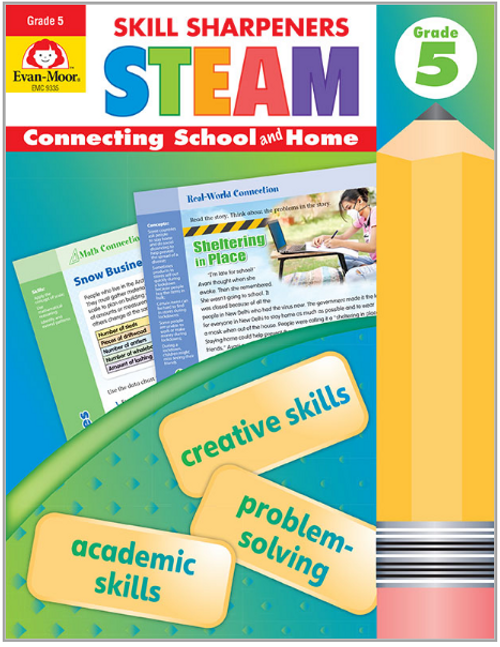 Skill Sharpeners: STEAM Activity Book, Grade 5