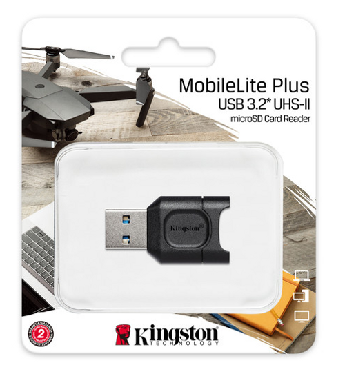 UHS-II  MobileLite Plus USB 3.2 microSDHC/SDXC UHS-II Card Reader