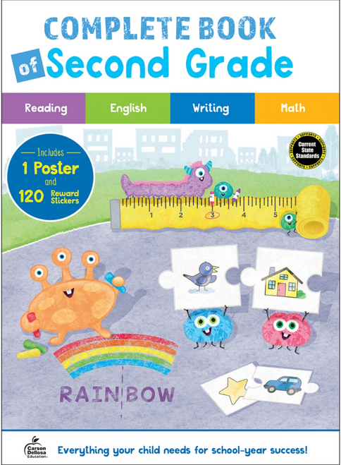 Complete Book of Second Grade Workbook, Grade 2