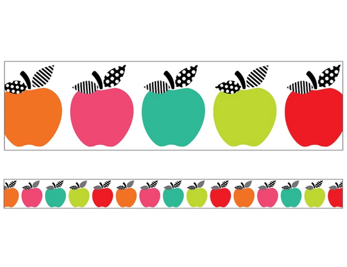 Apples Design Straight Border