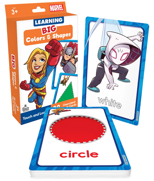 Big Colors & Shapes Flash Card, Grade PreK-1