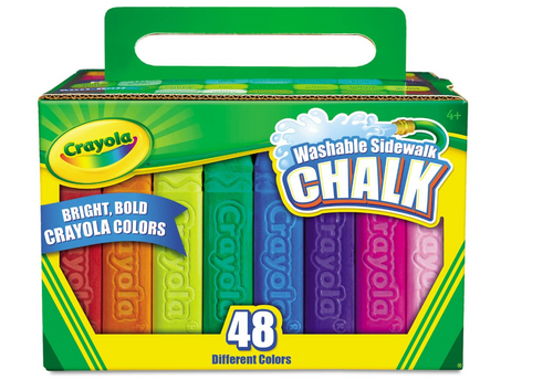 Sidewalk Chalk, 48 ct.