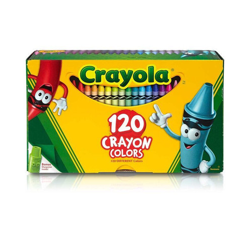 Crayons, Classic Colors, 120 ct.