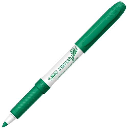 BICGDE11GN - Intensity Dry Erase Marker, Fine Tip, Green