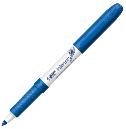 BICGDE11BE - Intensity Dry Erase Marker, Fine Tip, Blue