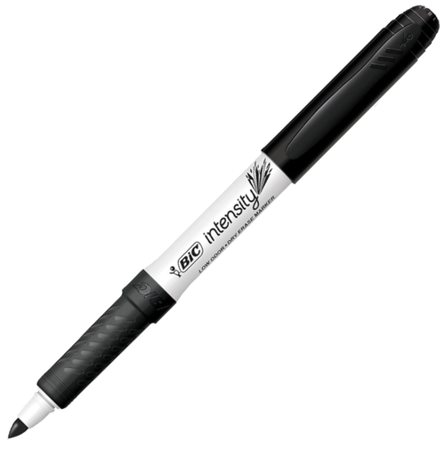BICGDE11BK - Intensity Dry Erase Marker, Fine Tip, Black