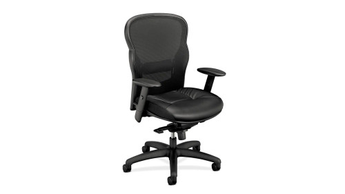 HON Wave Mesh High-Back Task Chair, Black