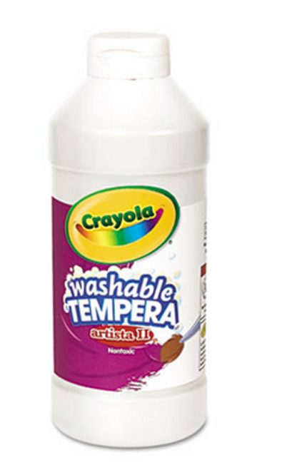 Artista II Washable Tempera Paint, White