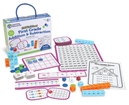 Learning Resources Skill Builders! First Grade Addition & Subtraction ...