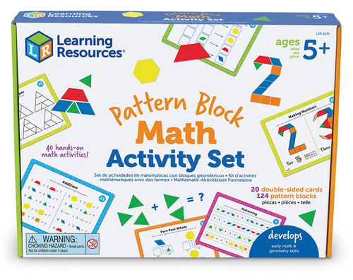 Pattern Block Math Activity Set