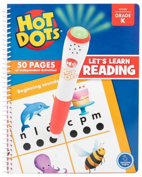 Hot Dots® Let's Learn Kindergarten Reading