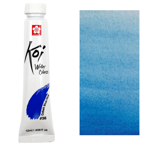 Sakura Koi Watercolors, 12ml Tube, Cobalt Blue