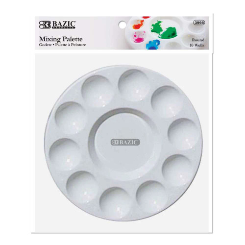 Mixing Palette Paint Mixing Tray Round