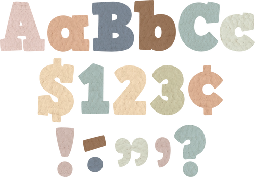 TCR7153 - Everyone is Welcome 4in Bold Block Letters Combo Pack