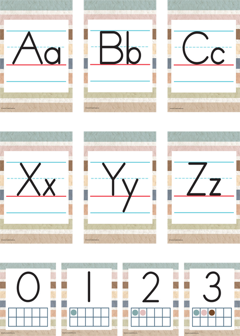 TCR7120 - Everyone is Welcome Alphabet Bulletin Board Set