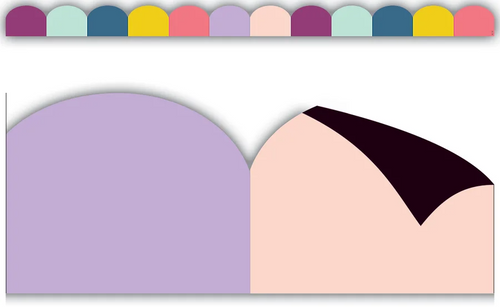 TCR77561 - Oh Happy Day Scalloped Magnetic Border