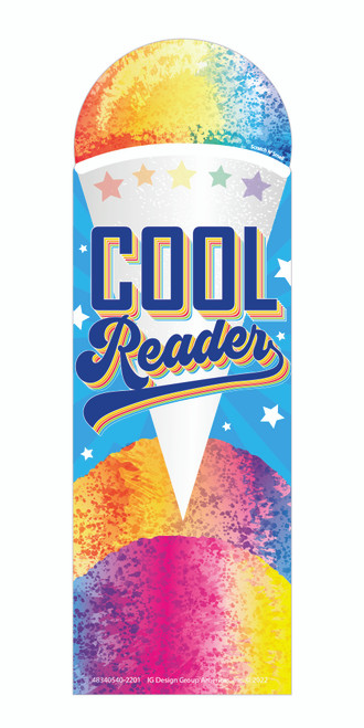 Cool Reader (Snow Cone) Scented Bookmarks, 24 Count
