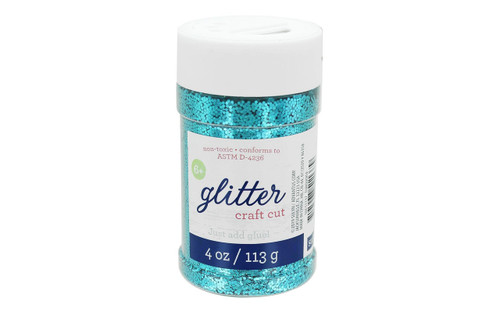 Sulyn Glitter 4oz Jar Turquoise