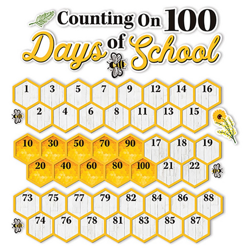 PMG847811 - The Hive 100 Days Mini Bulletin Board Set