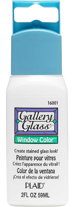 Gallery Glass Window Color, Crystal Clear, 2oz.