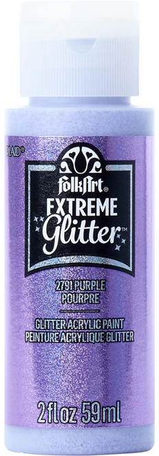 FolkArt Extreme Glitter Paint, 2oz., Purple