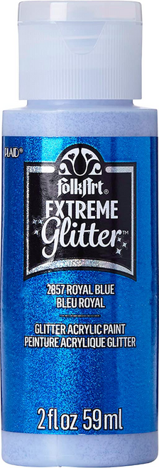 FolkArt Extreme Glitter Paint, 2oz., Royal Blue