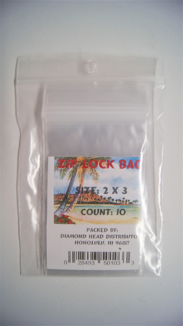 2"x3" Zip Lock Bags (10ct.)