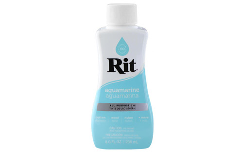 Liquid Rit Dye, 8oz, Aquamarine