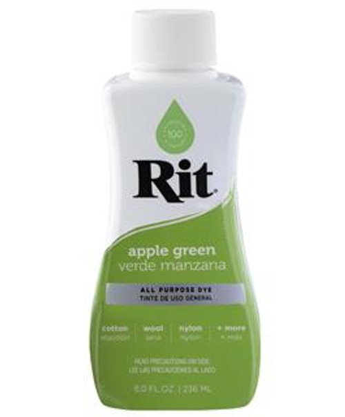 Liquid Rit Dye, 8oz, Apple Green