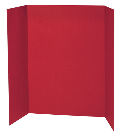 PACON® Presentation Board 48" x 36", Red