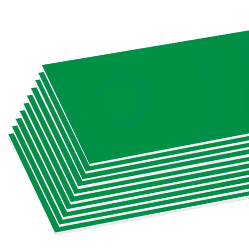 Bazic Foam Board, 20" x 30", 3/16" Thick, Green