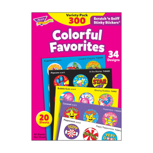 Colorful Favorites Stickers