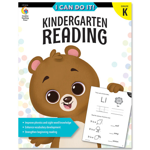 I Can Do It! Kindergarten Reading Workbook