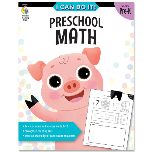 I Can Do It! Preschool Math Workbook