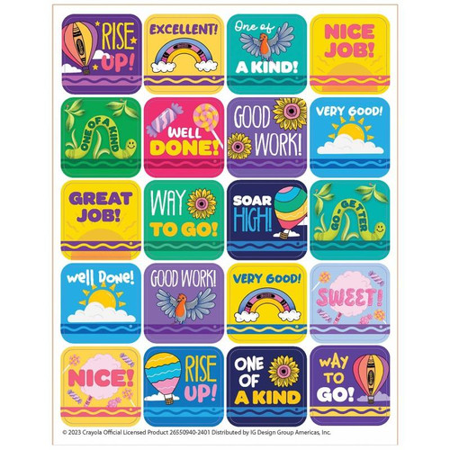 Crayola Colors of Kindness Stickers