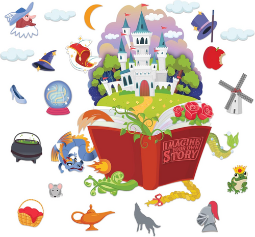 PMG847841 - Once Upon A Dream Imagine Your Own Story Bulletin Board Set