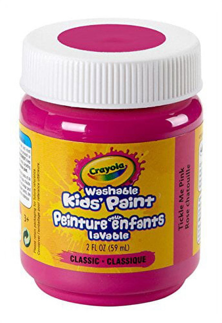 Crayola Washable Paint, 2oz, Tickle Me Pink