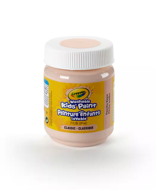 Crayola Washable Paint, 2oz, Peach