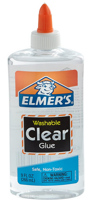 School Glue, Clear, 9 oz.