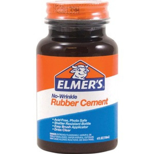 Rubber Cement, 4 OZ