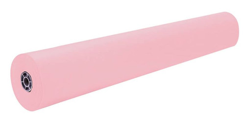 RAINBOW® COLORED KRAFT DUO-FINISH PAPER PINK, 36" X 1000', 1 ROLL